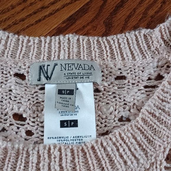 Vintage Openwork Sweater Size Small - Picture 2 of 3